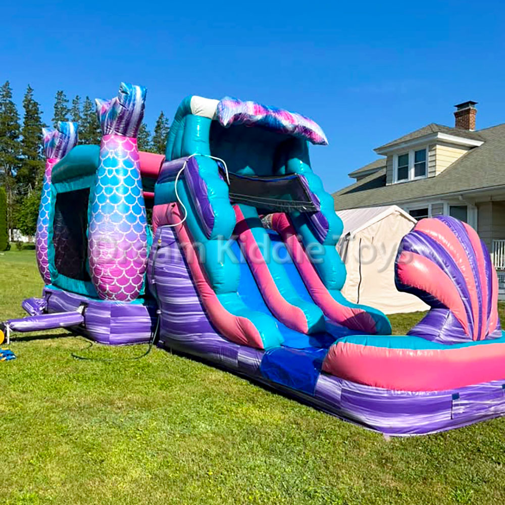 Commercial Mermaid Bounce Hous - огляд і ціна Water Slide Inflatable