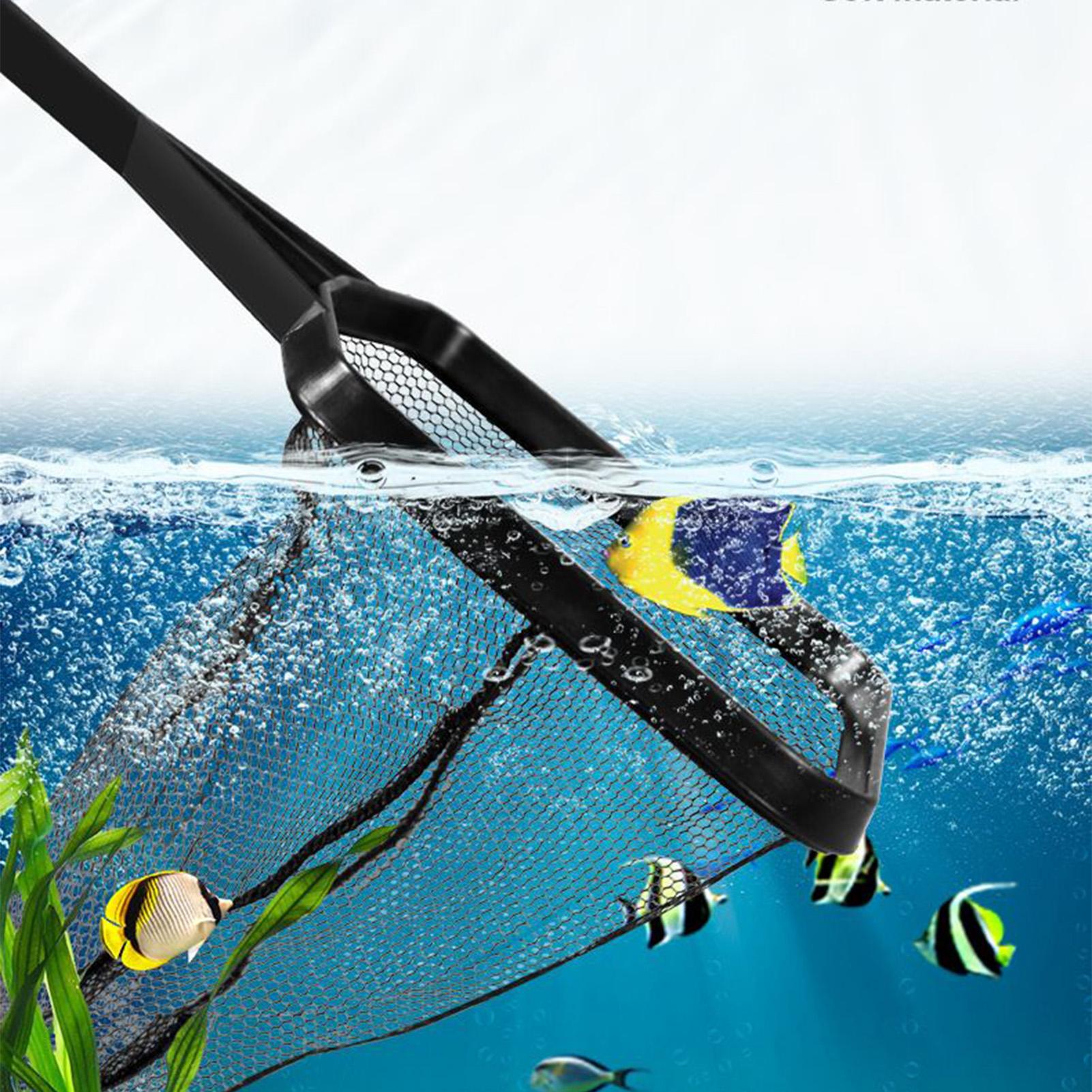 Aquarium Landing Net Fish Tank - огляд і ціна Pool Skimmer Net