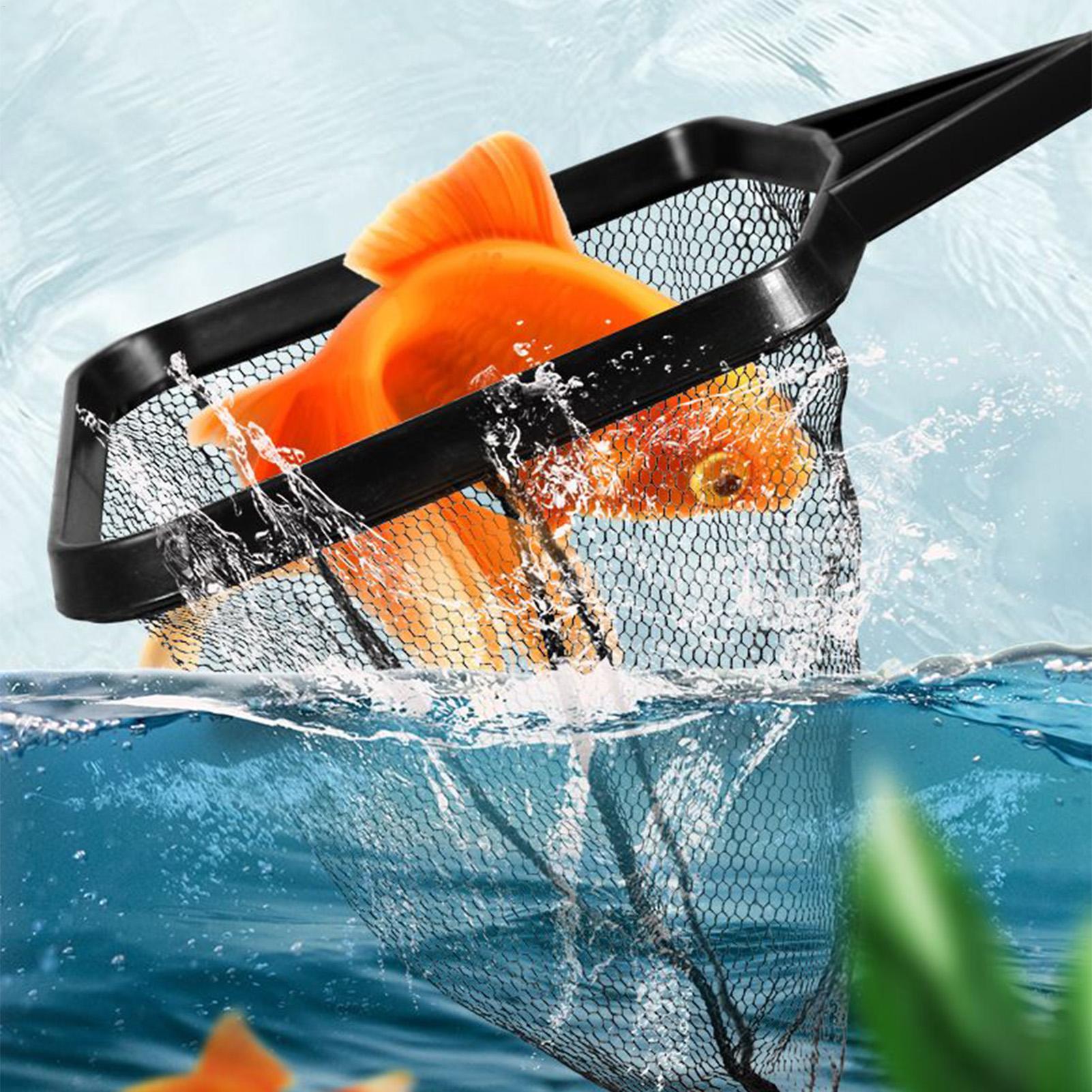 Aquarium Landing Net Fish Tank - огляд і ціна Pool Skimmer Net
