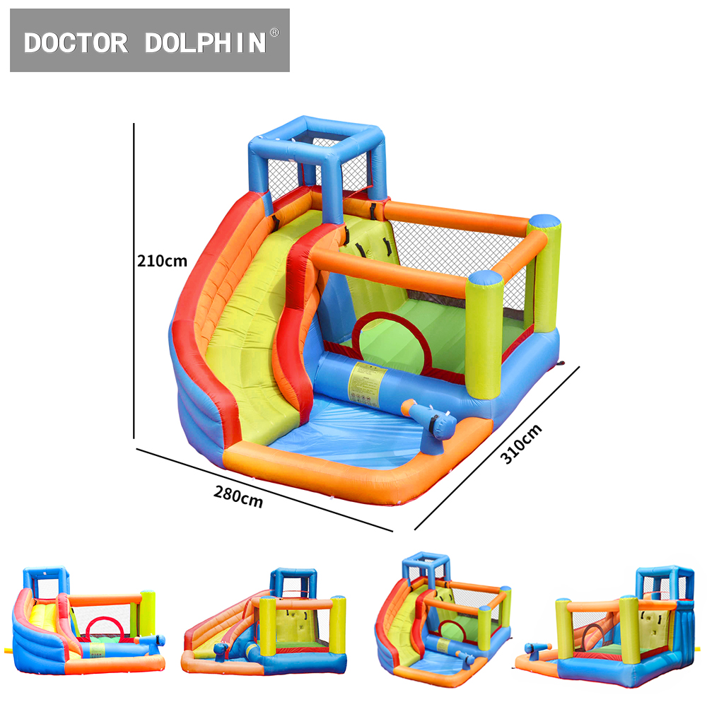 Factory Custom Hot Sale Home U - огляд і ціна Water Slide Inflatable