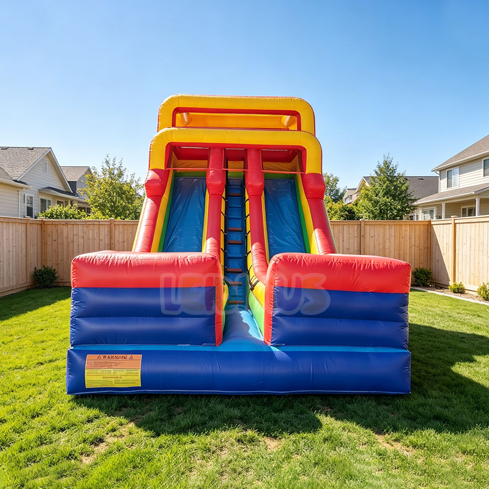 Red and Blue Outdoor Kids Wate - огляд і ціна Water Slide Inflatable
