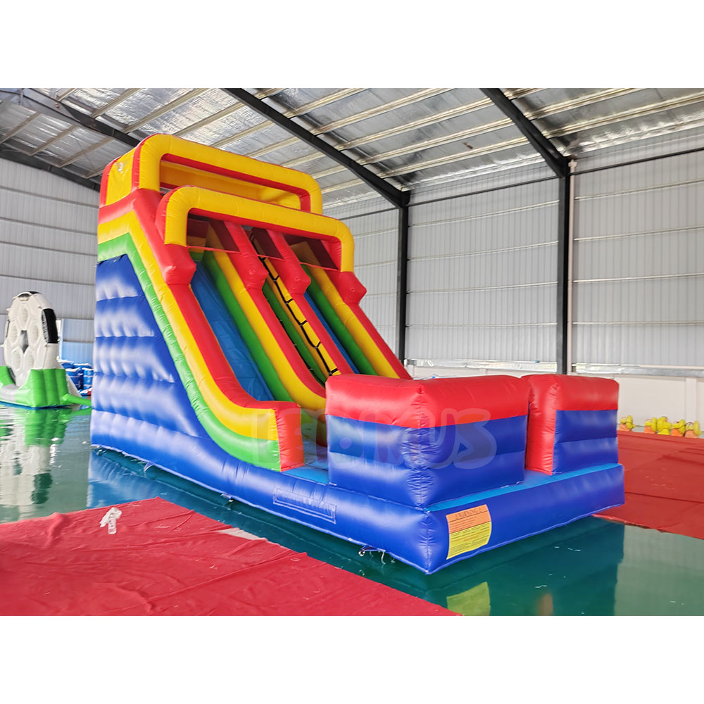 Red and Blue Outdoor Kids Wate - огляд і ціна Water Slide Inflatable