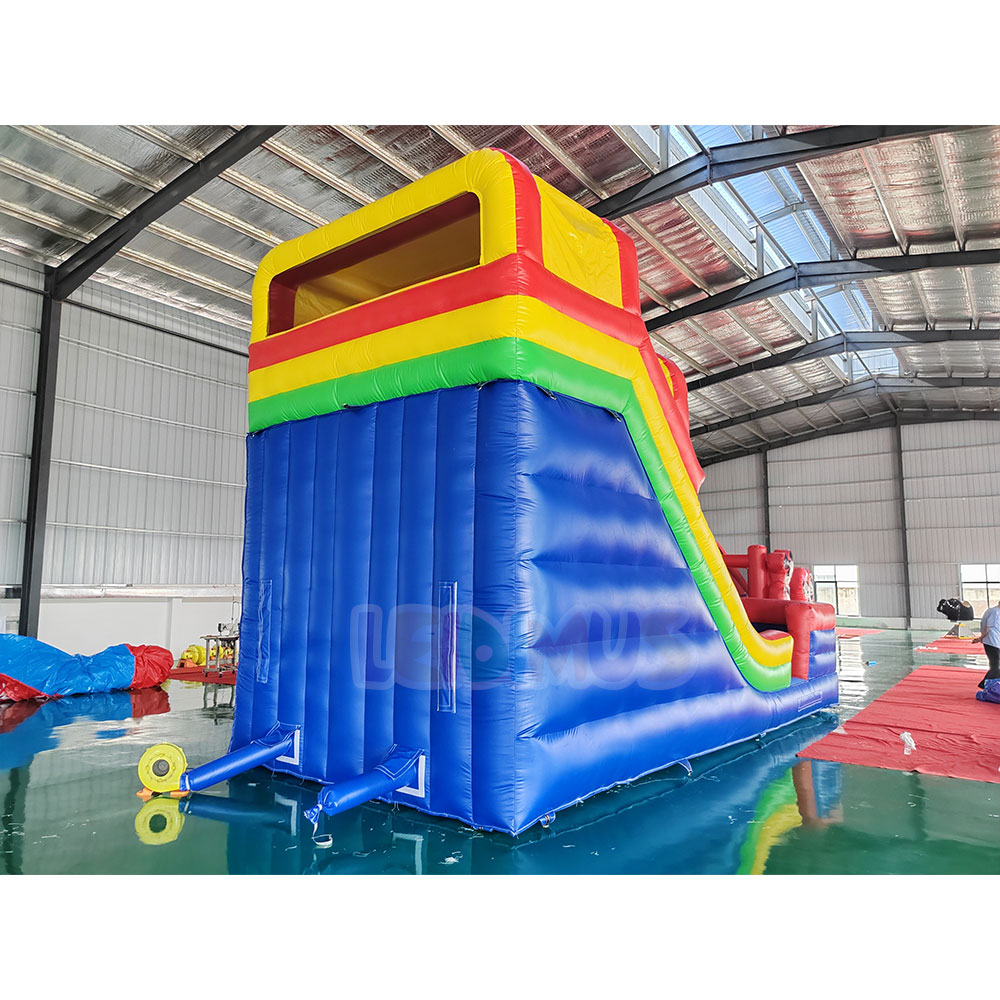 Red and Blue Outdoor Kids Wate - огляд і ціна Water Slide Inflatable
