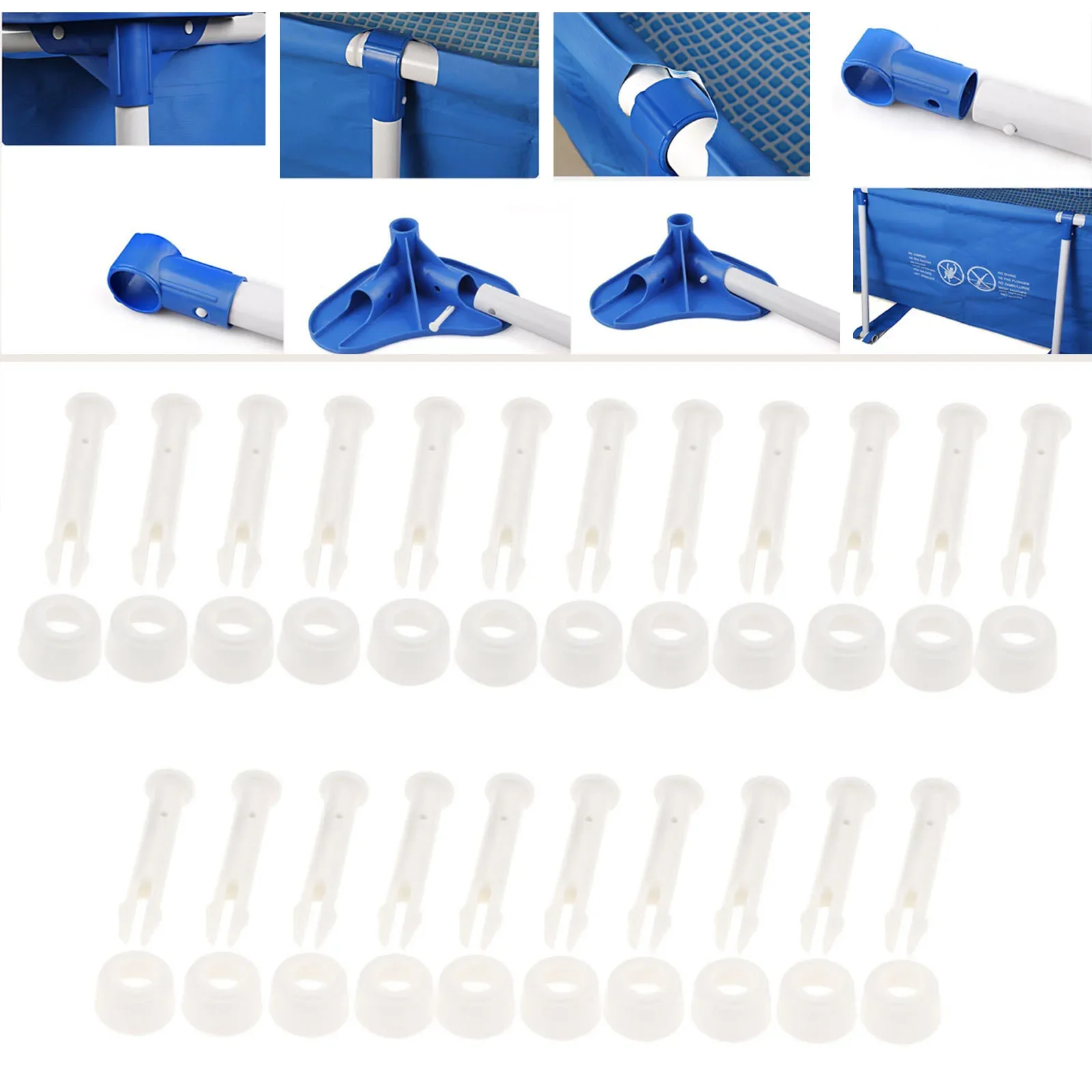 12Pcs Plastic Pool Joint Pins  - огляд і ціна Pool Ladder Above Ground