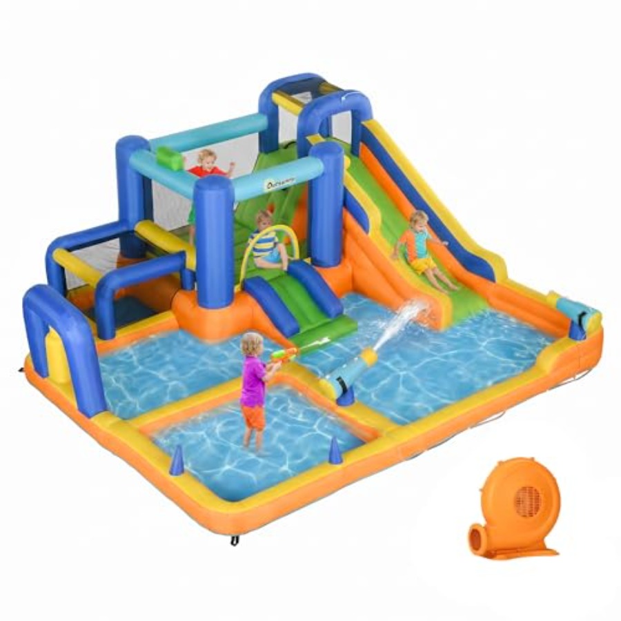 inflatable water slide 7-in-1  - огляд і ціна Water Slide Inflatable