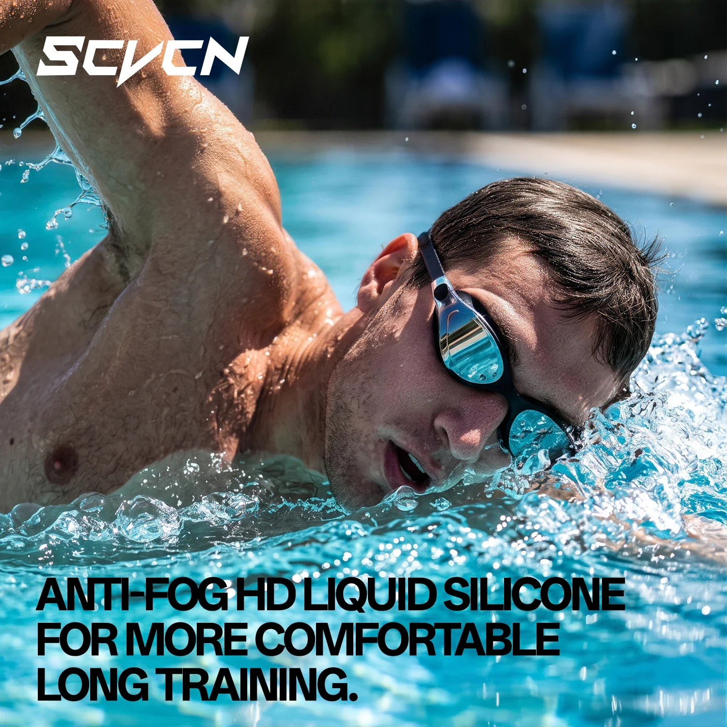 SCVCN New Professional Swimmin - огляд і ціна Swim Goggles Anti Fog Uv