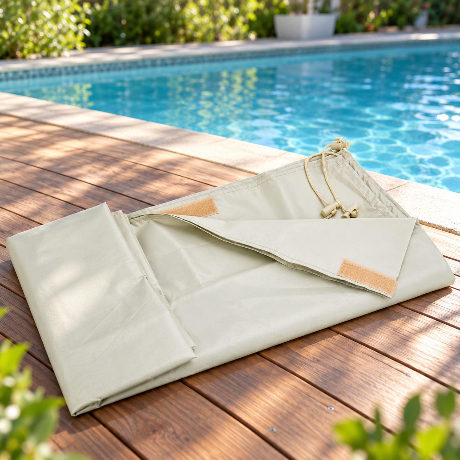 Rectangular Swimming Pool Encl - огляд і ціна Pool Cover Waterproof