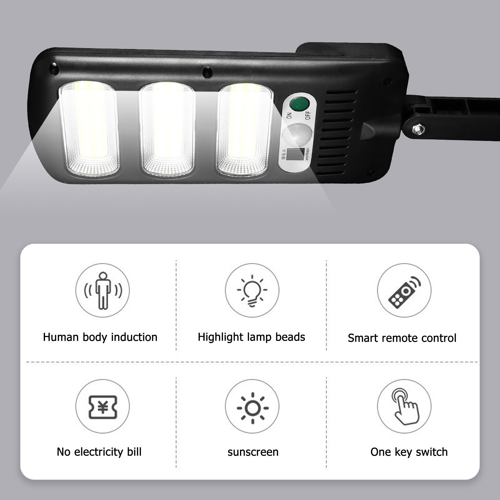 2Pcs Solar Sensor Wall Light W - огляд і ціна Pool Light Solar Rechargeable