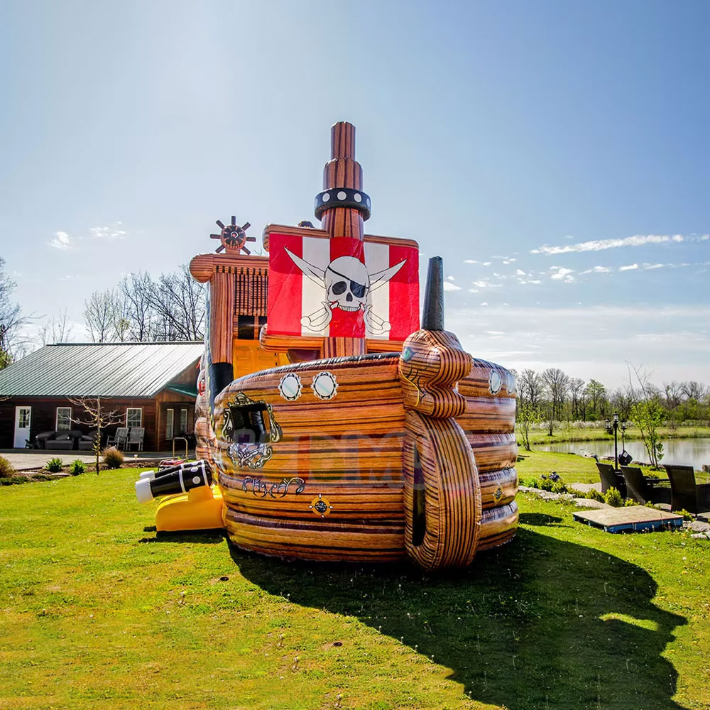 Hot Sale Inflatable Pirate Shi - огляд і ціна Water Slide Inflatable