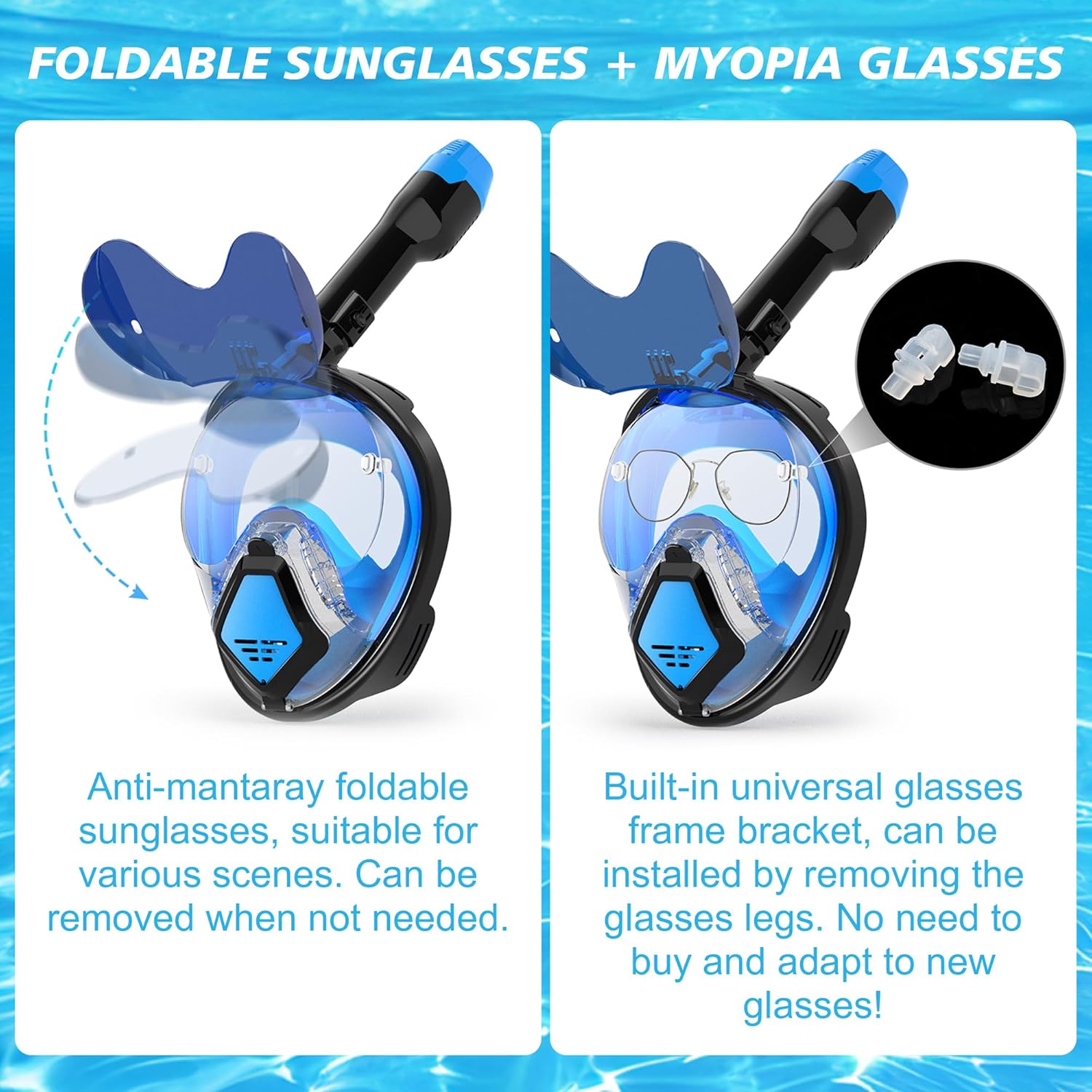 Devilfish Full Face Snorkel Ma - огляд і ціна Snorkel Mask Full Face