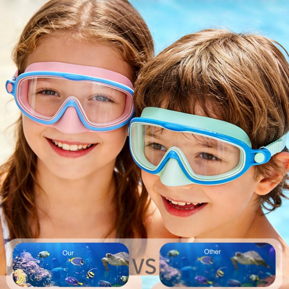 Kids Swimming Goggles with Nos - огляд і ціна Swim Goggles Anti Fog Uv