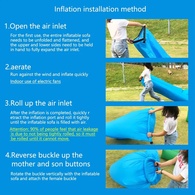Portable Inflatable Sofa Loung - огляд і ціна Pool Lounger Inflatable