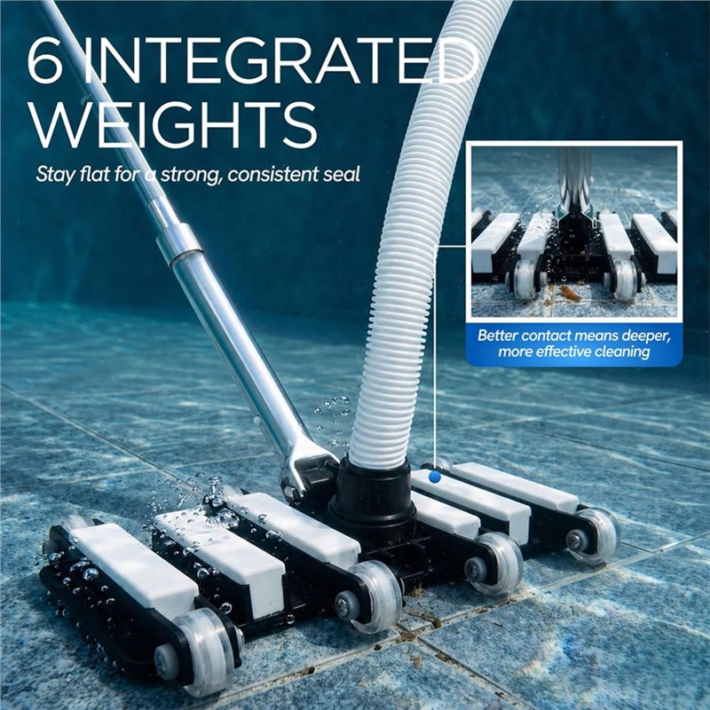A64T Manual Pool Vacuum Head,  - огляд і ціна Pool Vacuum Manual
