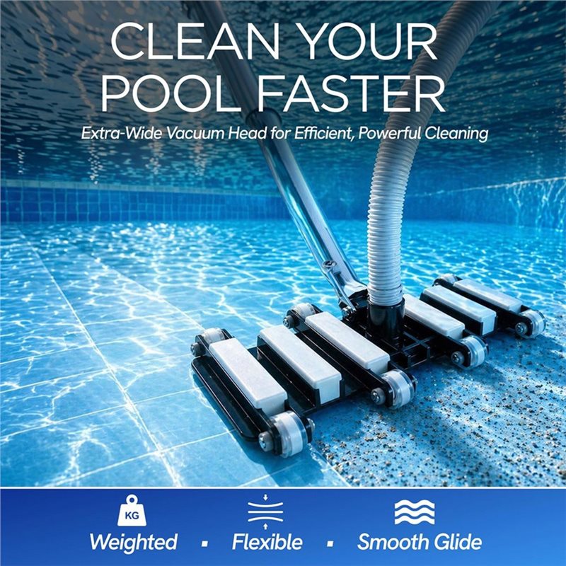 A64T Manual Pool Vacuum Head,  - огляд і ціна Pool Vacuum Manual